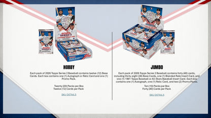 2026 Topps Series 2 Baseball Jumbo Box