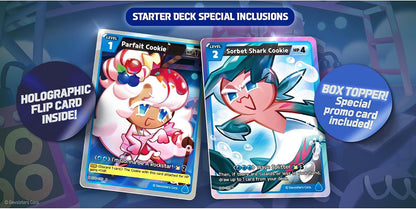 CookieRun TCG: Starter Deck - Seas of Fate - Blue Legendary Cookie Sea Fairy