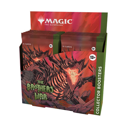Magic: The Gathering The Brothers War Collector Booster Box | 12 Packs (180 Magic Cards)