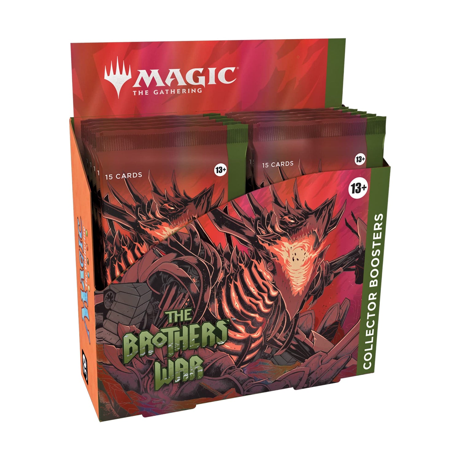Magic: The Gathering The Brothers War Collector Booster Box | 12 Packs (180 Magic Cards)