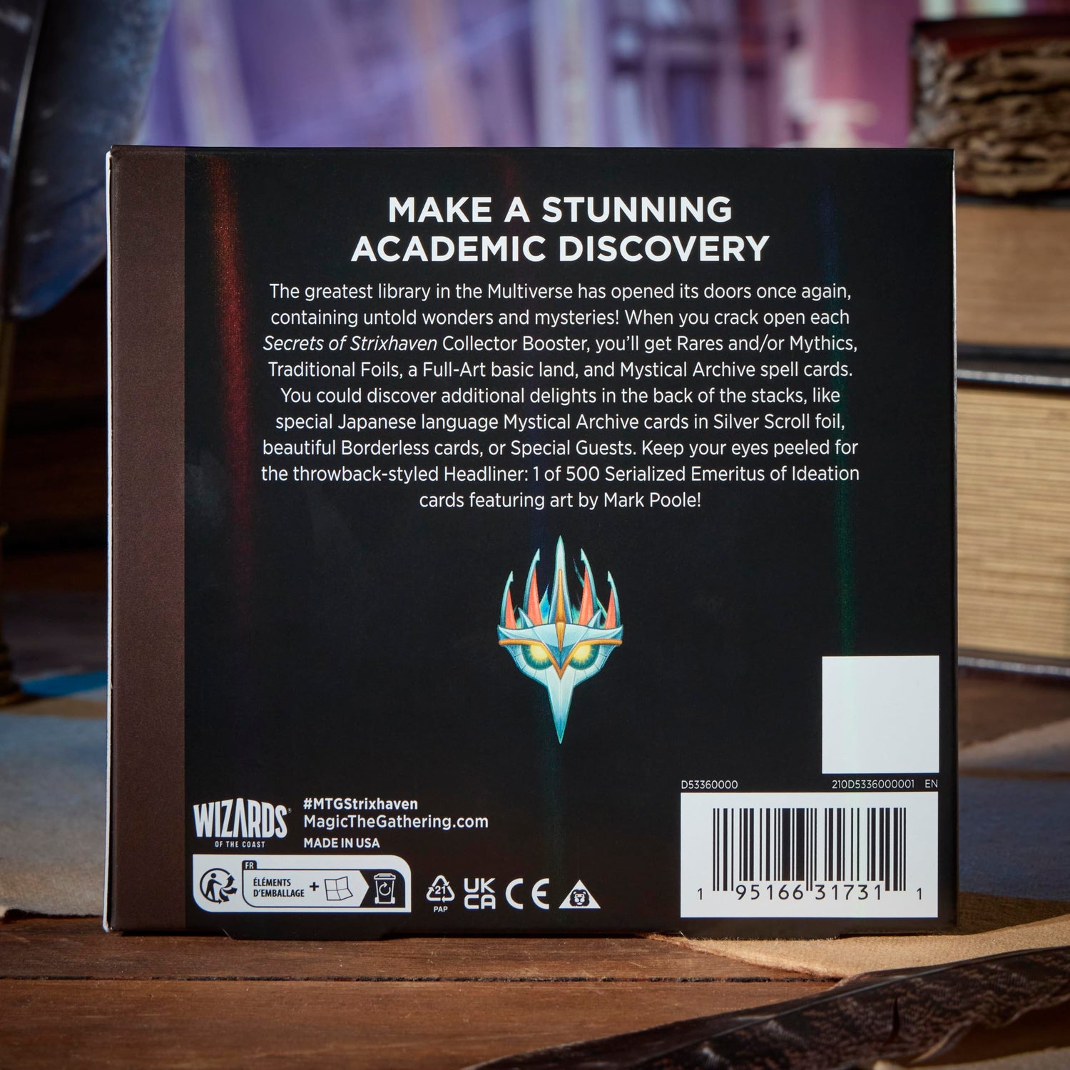 Magic: The Gathering Secrets of Strixhaven - Collector Booster Box (12 Packs)