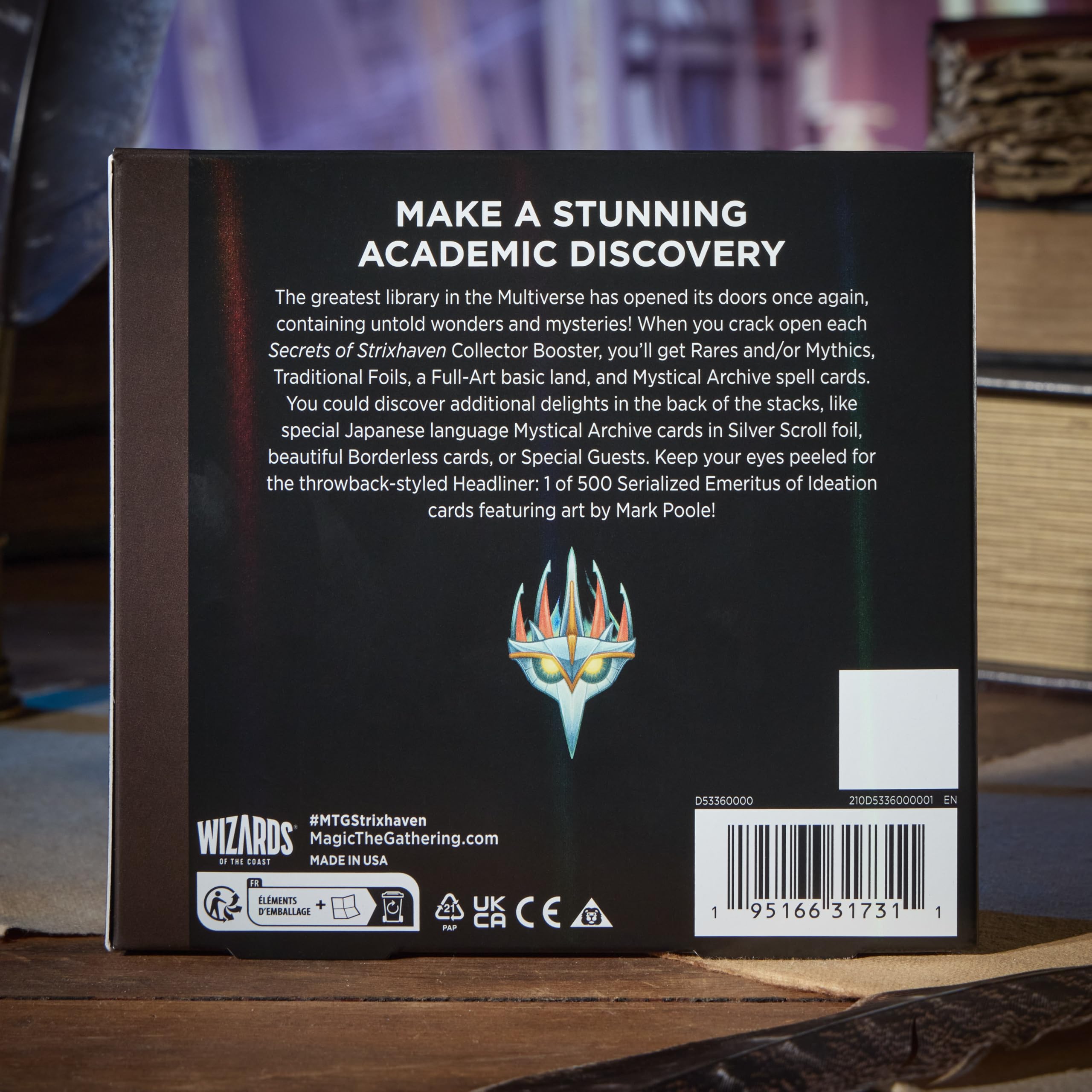 Magic: The Gathering Secrets of Strixhaven - Collector Booster Box (12 Packs)
