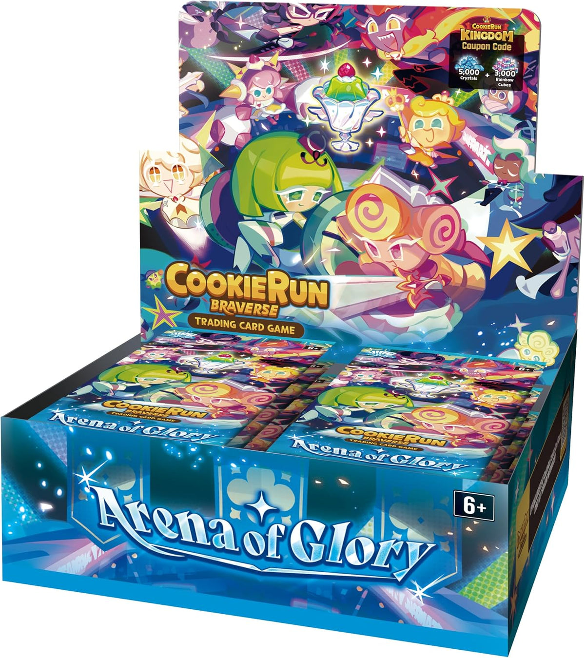 CookieRun: Braverse Trading Card Game – Arena of Glory Booster Box