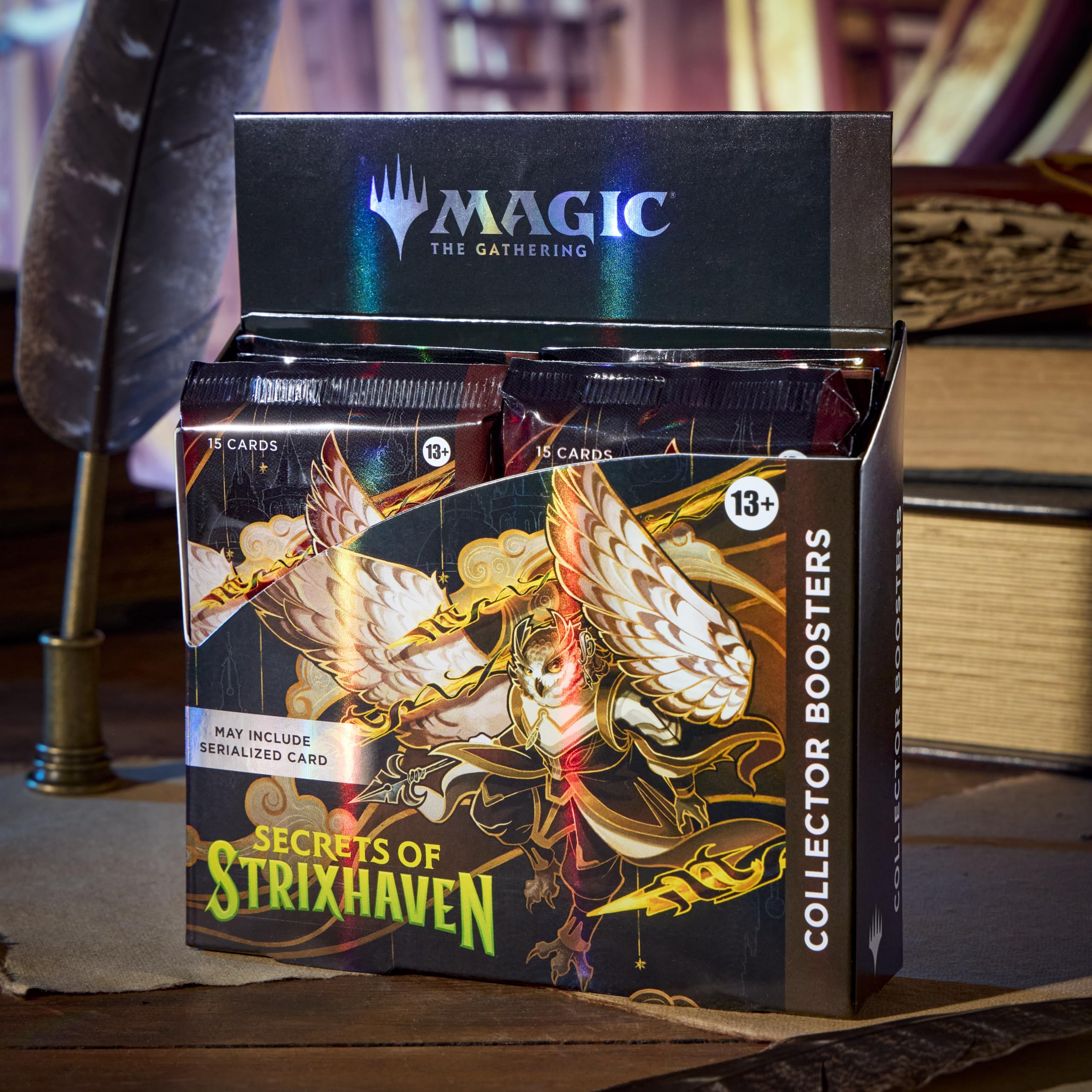 Magic: The Gathering Secrets of Strixhaven - Collector Booster Box (12 Packs)