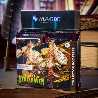 Magic: The Gathering Secrets of Strixhaven - Collector Booster Box (12 Packs)