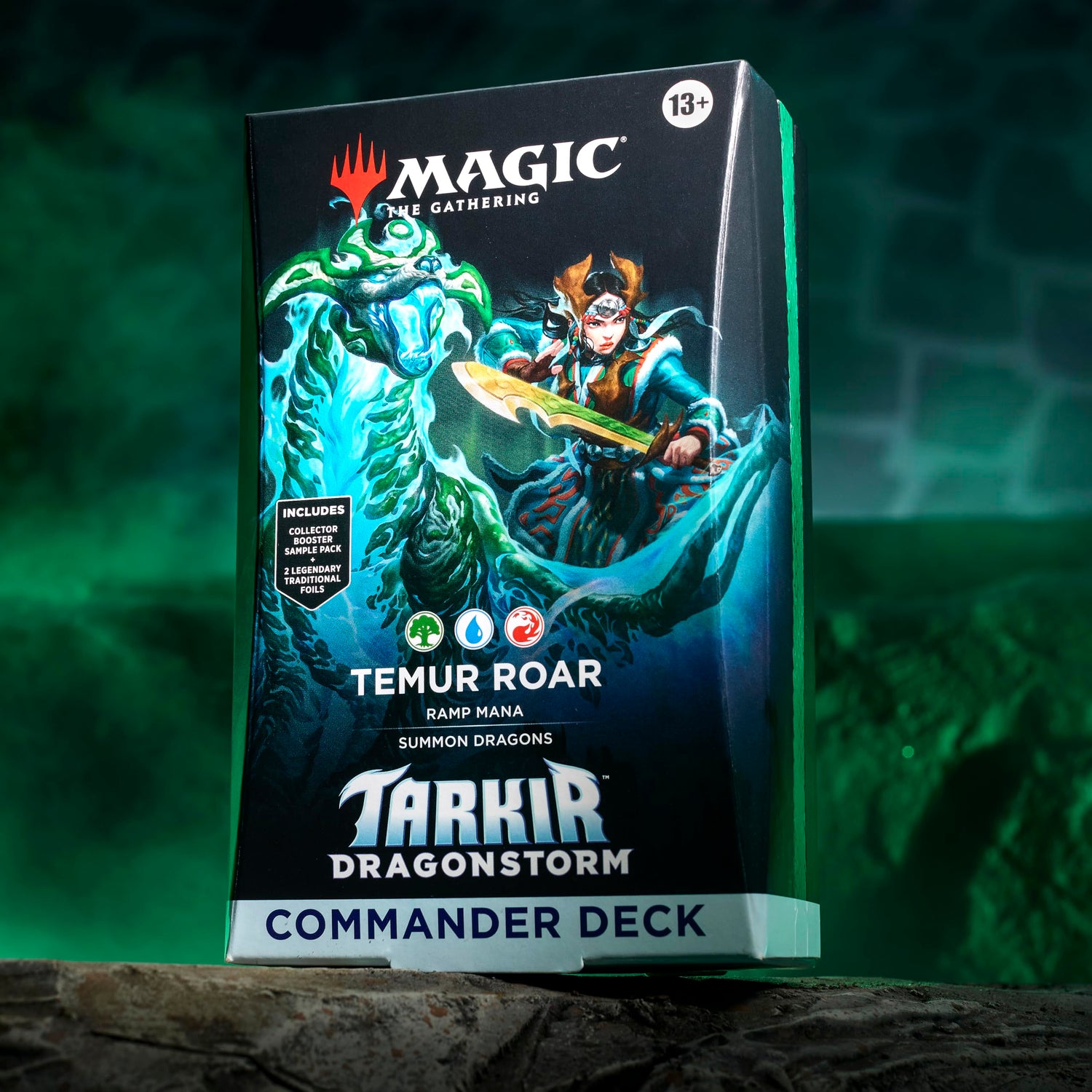 Magic: The Gathering Tarkir: Dragonstorm Commander Deck - Temur Roar