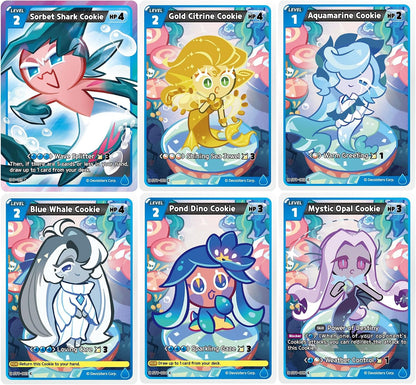 CookieRun TCG: Starter Deck - Seas of Fate - Blue Legendary Cookie Sea Fairy