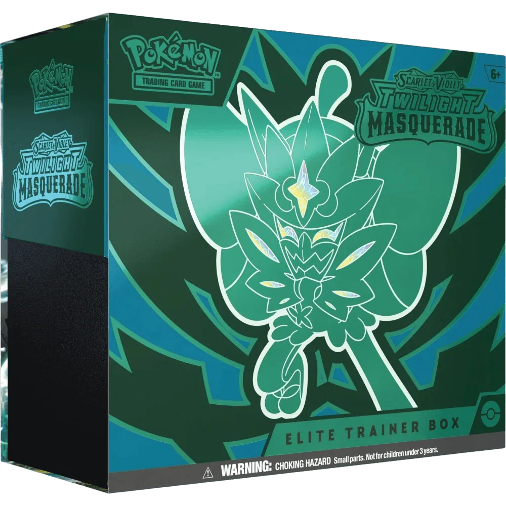 Pokemon TCG - Scarlet &amp; Violet - Twilight Masquerade - Elite Trainer Box