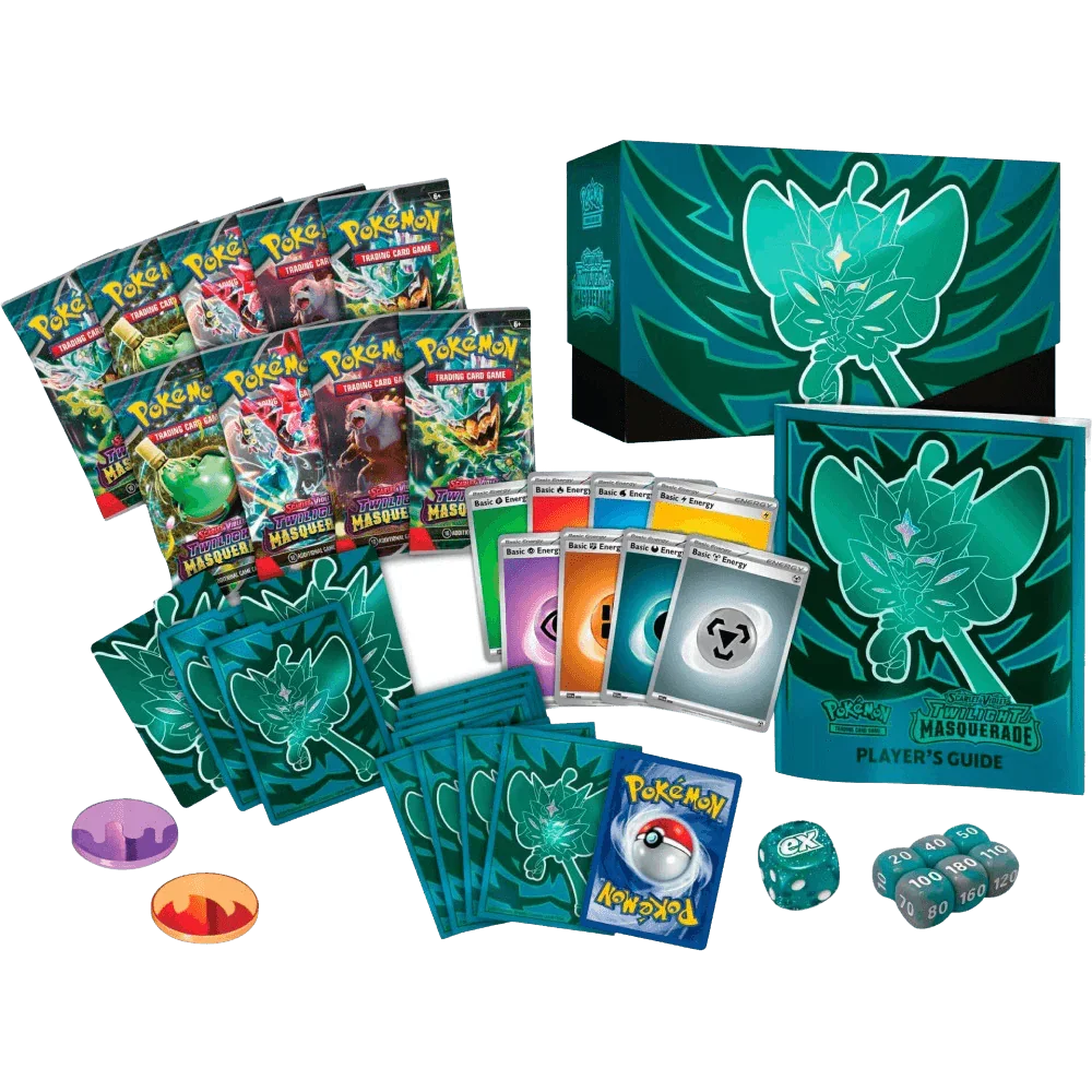 Pokemon TCG - Scarlet &amp; Violet - Twilight Masquerade - Elite Trainer Box