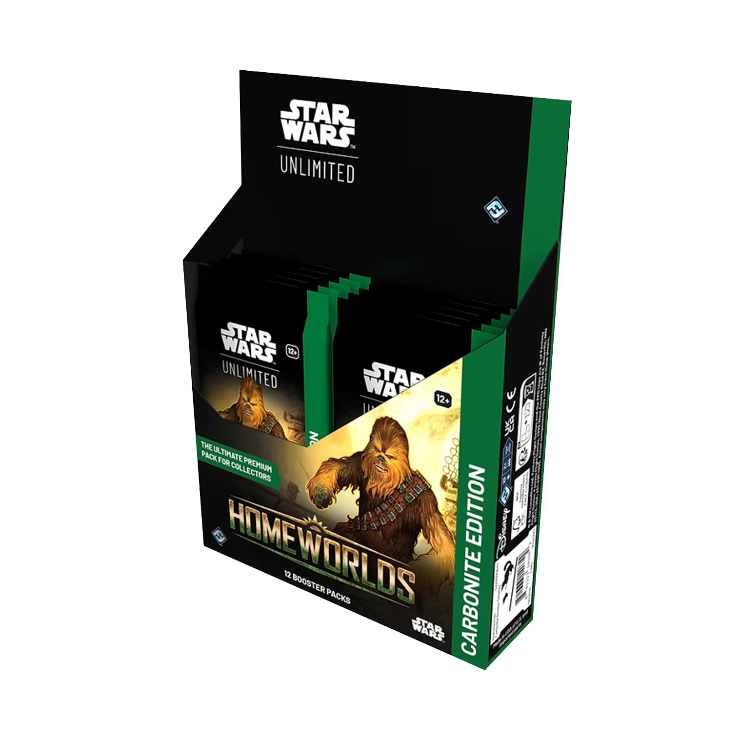 Star Wars: Unlimited - Homeworlds - Carbonite Display Case (4x Booster Boxes)
