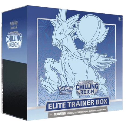 Pokemon TCG - Sword &amp; Shield - Chilling Reign - Elite Trainer Box (Ice Rider)