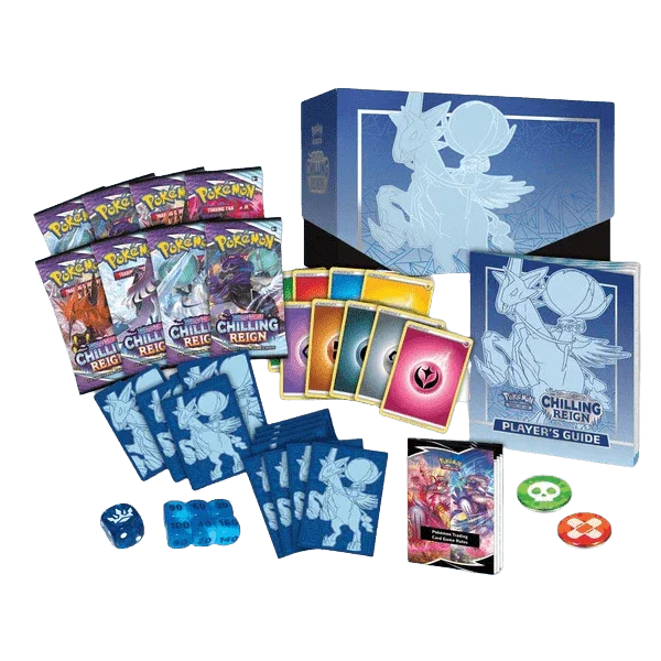 Pokemon TCG - Sword &amp; Shield - Chilling Reign - Elite Trainer Box (Ice Rider)