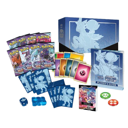 Pokemon TCG - Sword &amp; Shield - Chilling Reign - Elite Trainer Box (Ice Rider)