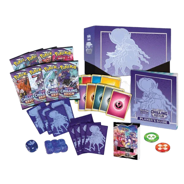 Pokemon TCG - Sword &amp; Shield - Chilling Reign - Elite Trainer Box (Shadow Rider)