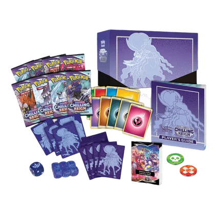Pokemon TCG - Sword &amp; Shield - Chilling Reign - Elite Trainer Box (Shadow Rider)