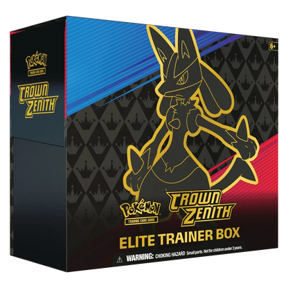 Pokemon TCG - Sword &amp; Shield - Crown Zenith - Elite Trainer Box