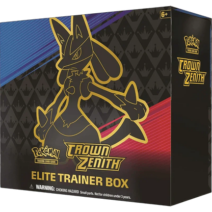 Pokemon TCG - Sword &amp; Shield - Crown Zenith - Elite Trainer Box